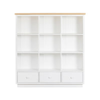Saige Library Shelving Unit