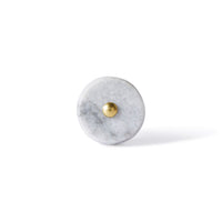 Ara Grey Pin Detail Round Knob 4cm