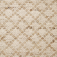 Kaya Diamond Board Chenille Woven Natural Cream Rug 240 x 300 cm