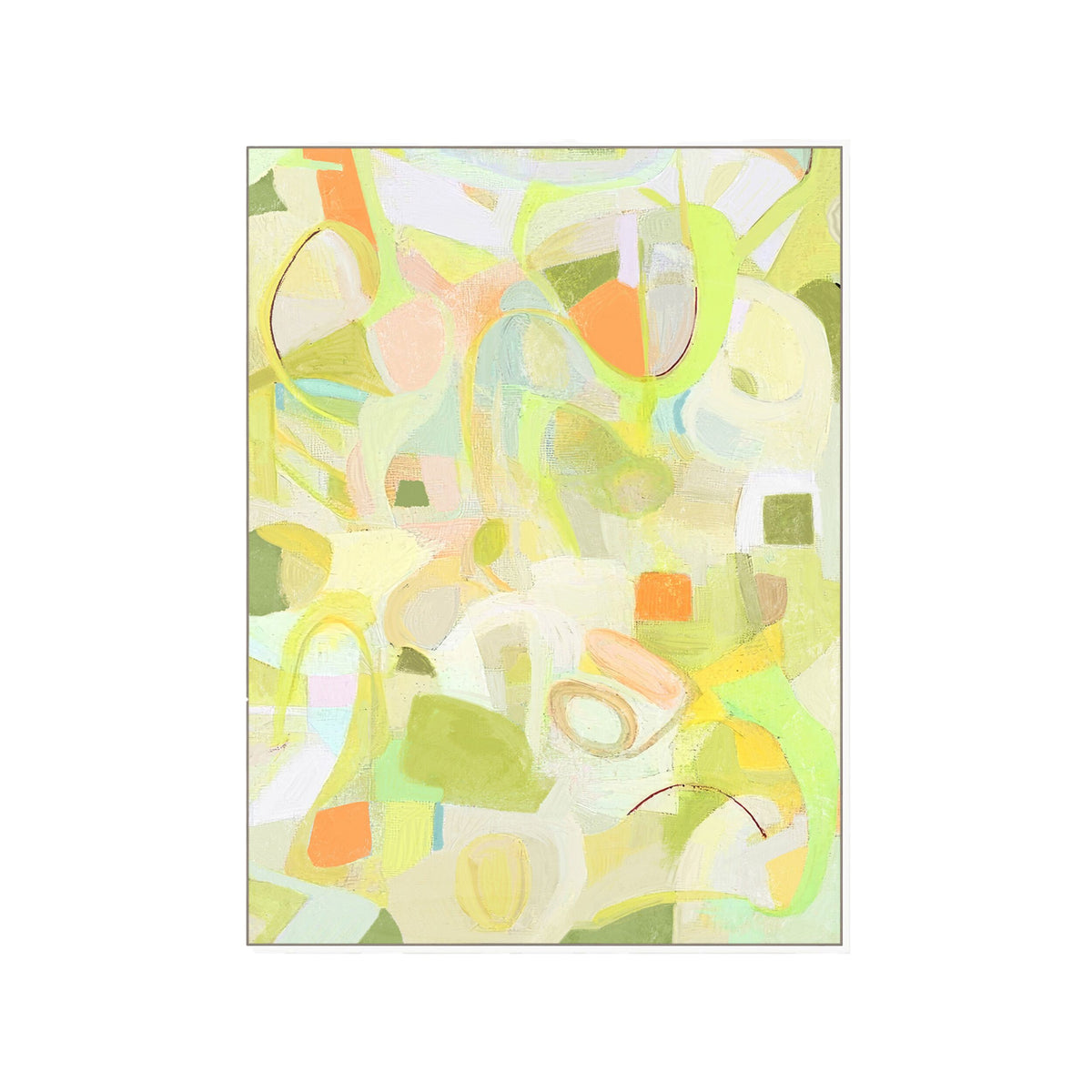 Reverie Daydream Framed Textured Artwork 80x120cm