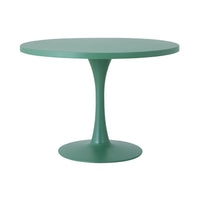 Tulip Dining Table 112cm Moss Green