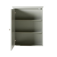 Liam Vanity Mirror Cabinet Evergreen Fog 610x762mm