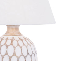 Caspar Wooden Table Lamp 38cm