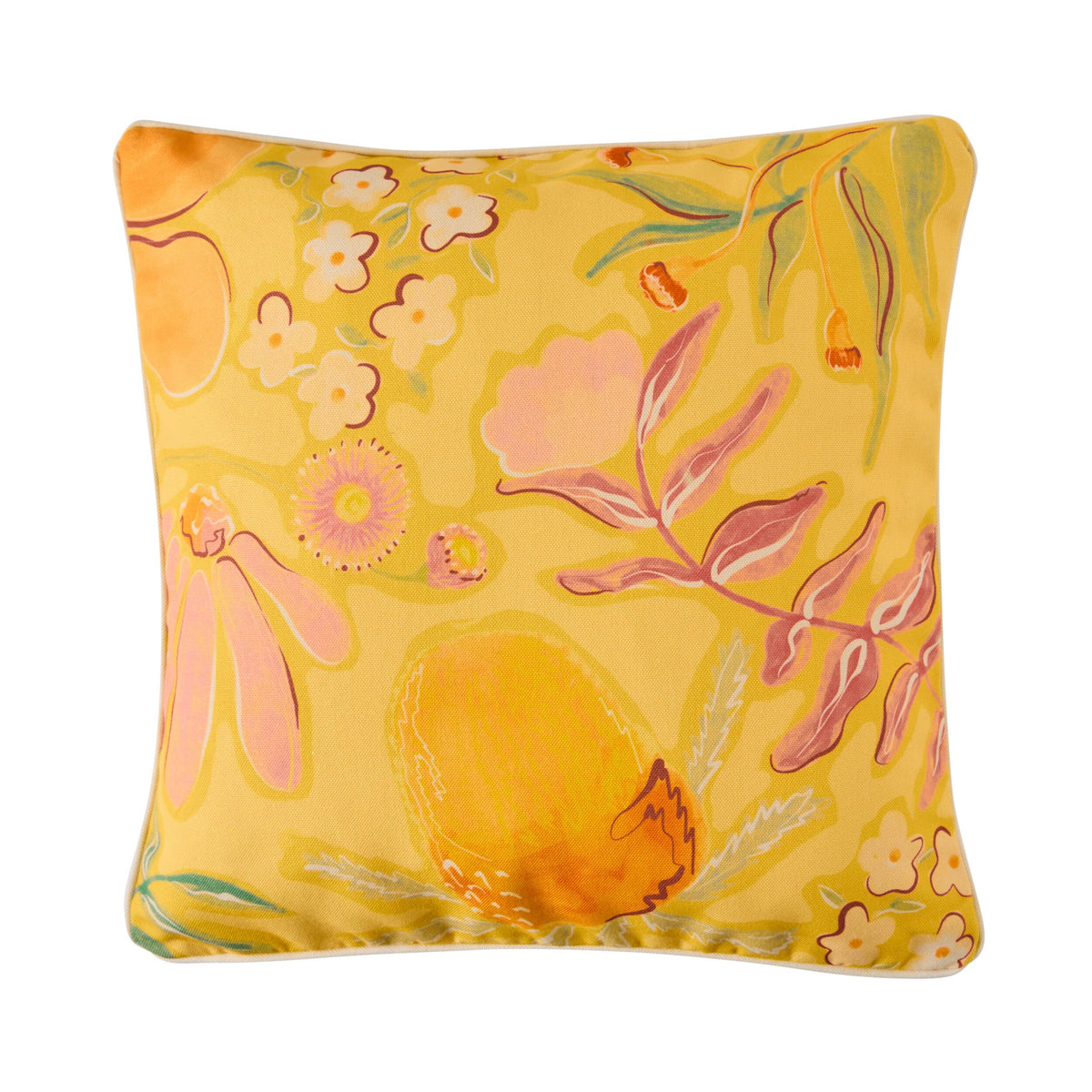 Aruba Floral Burst Outdoor Cushion 45x45cm