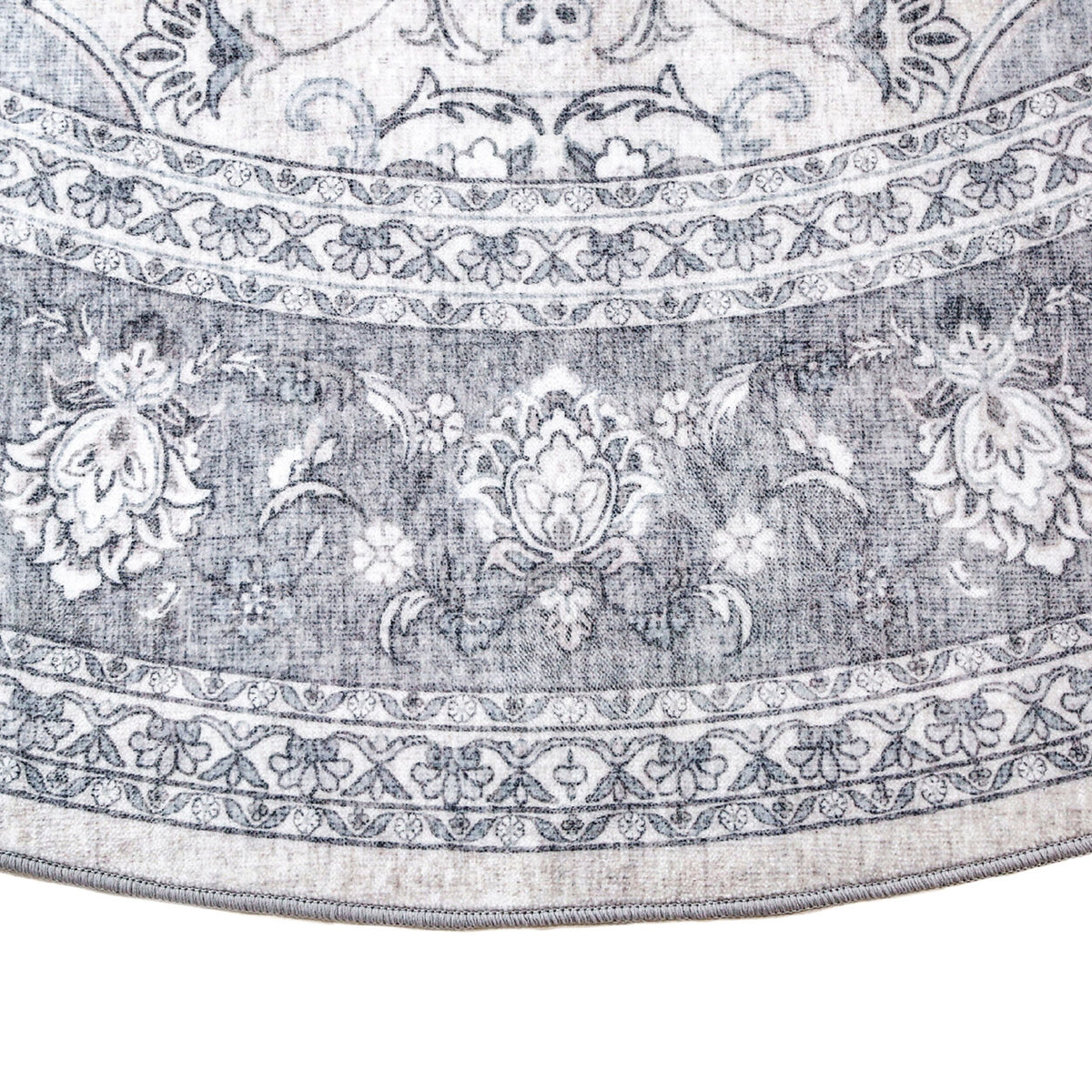 Ziba Round Washable Rug 200cm