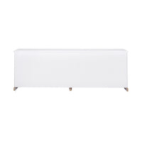 Armand 4 Door Book Cabinet 240 x 83cm White