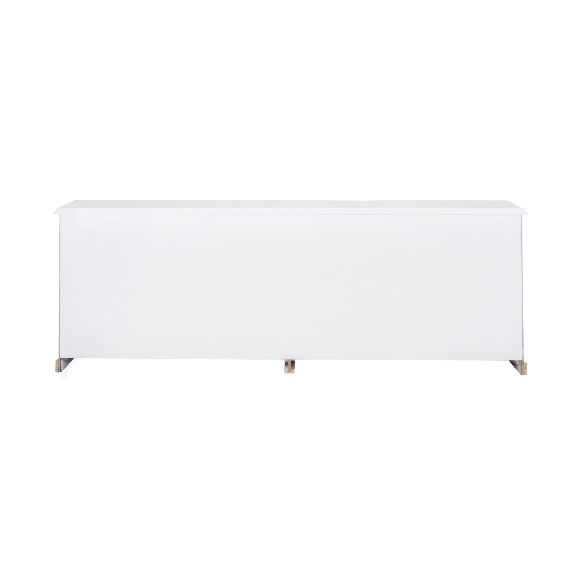 Armand 4 Door Book Cabinet 240 x 83cm White