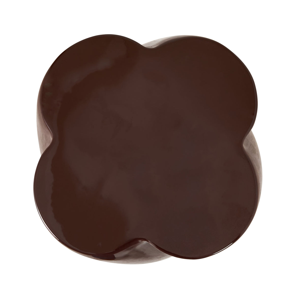 Swirl Stool Dark Cocoa