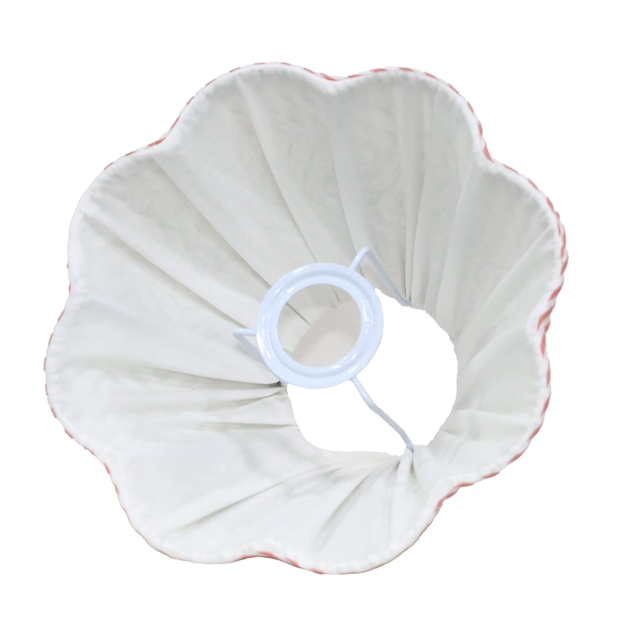 Loni Scallop Tapered Shade Mint Blush 25cm