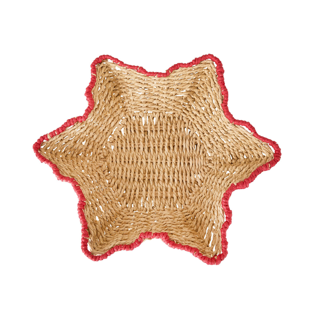 Mistletoe Christmas Snowflake Tray