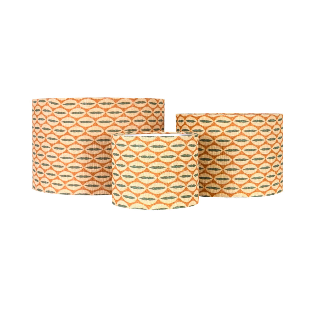 Drum Shade Yellow 35x25cm