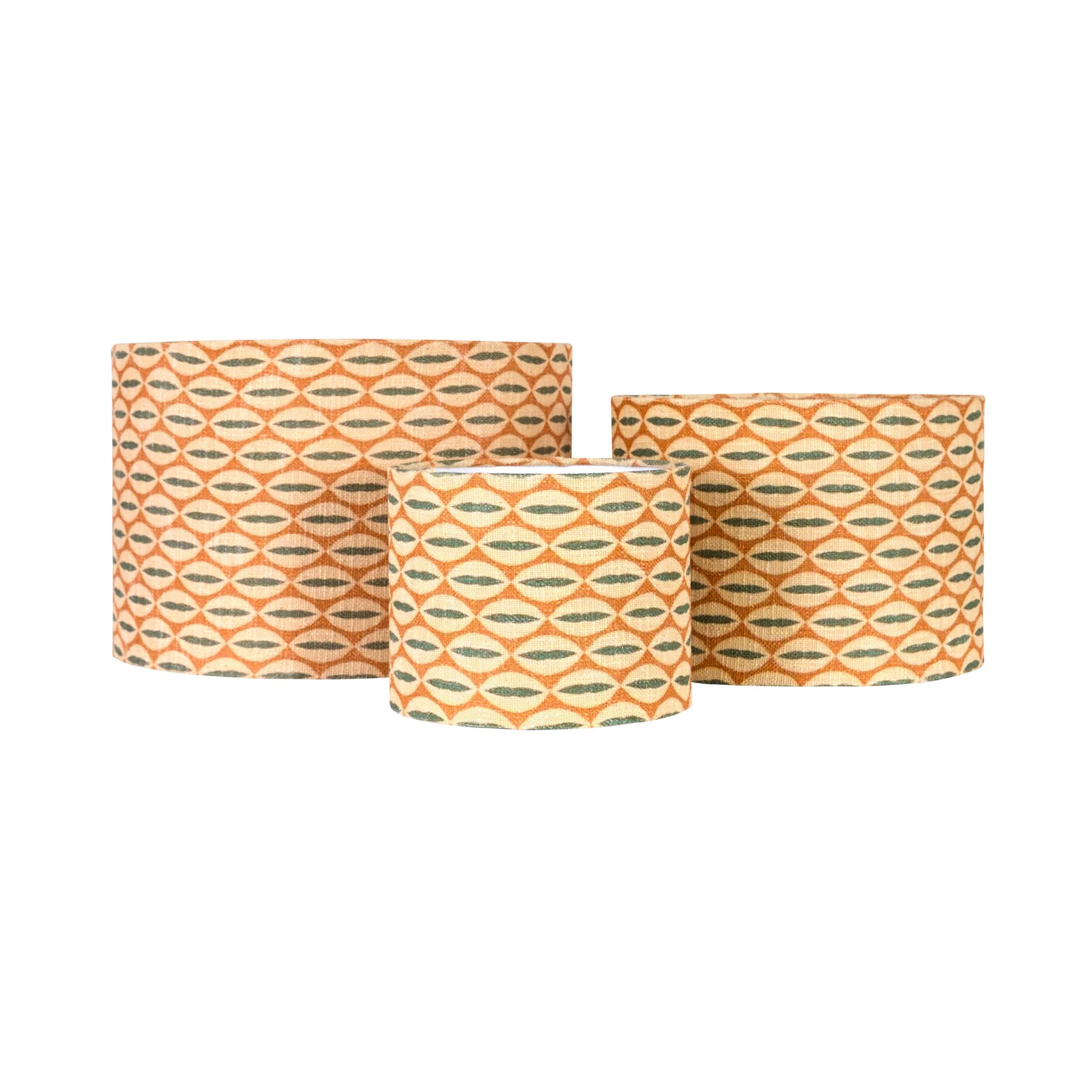 Drum Shade Yellow 35x25cm