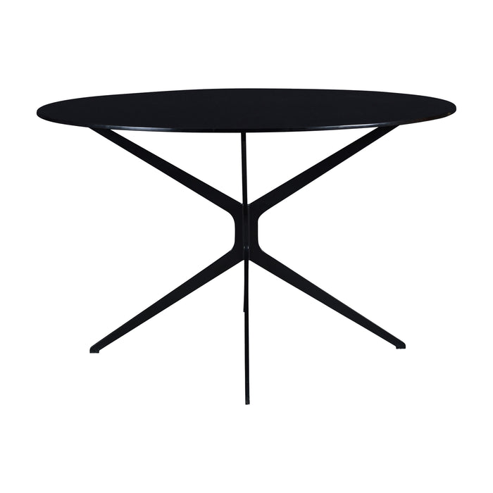 Nexa Glass Round Dining Table 120cm