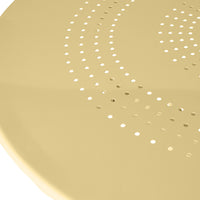 Bonnie Round Outdoor Dining Table 110cm Butter Yellow