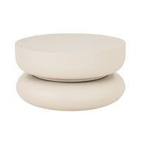 Basson Coffee Table 70cm Taupe