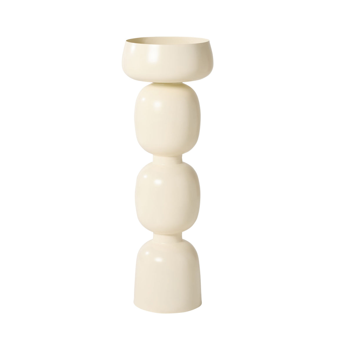 Amarra Pedestal Plant Stand White 101cm