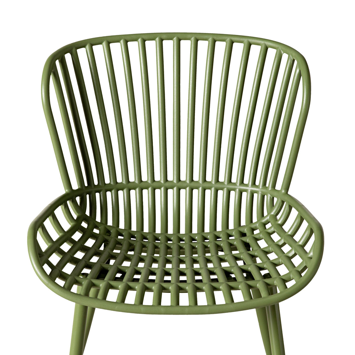 Lini Outdoor Dining Chair Khaki Green