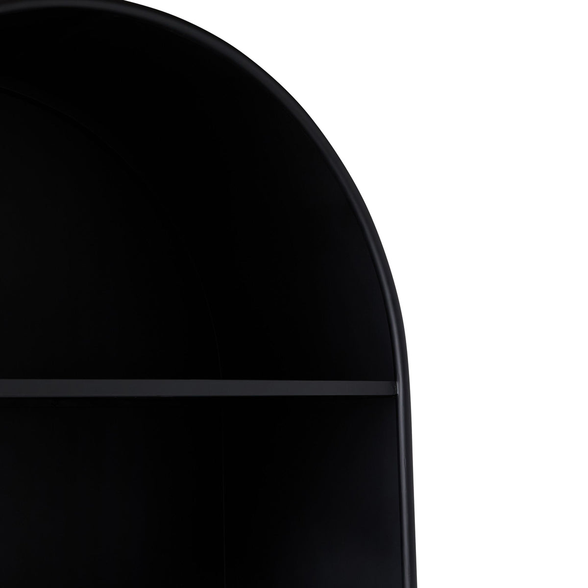 Nero Arched Bookshelf