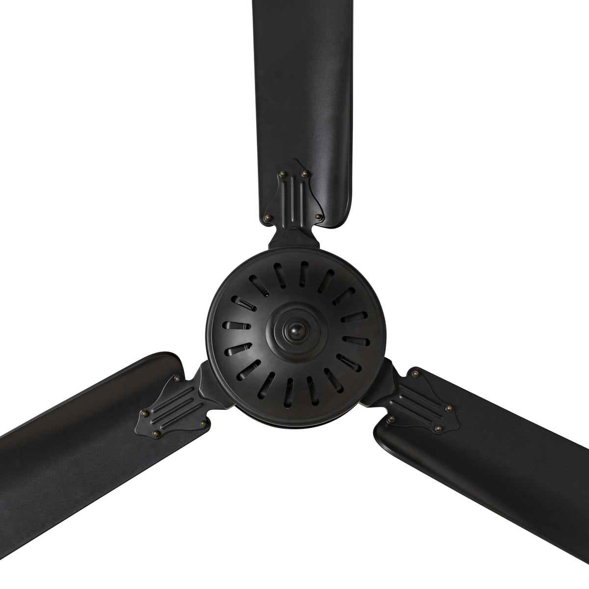 Palm Cove Indoor AC Ceiling Fan - Black with Black Blades 137cm