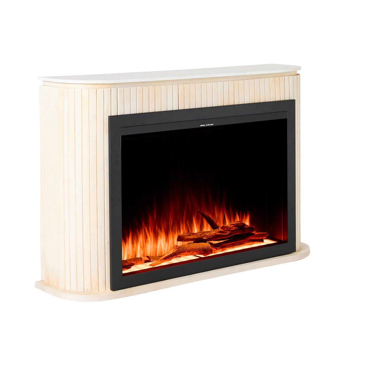 Deva Fireplace Natural with Insert