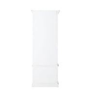 Camille 2 Door Display Cabinet White 91.5 x 240.5cm
