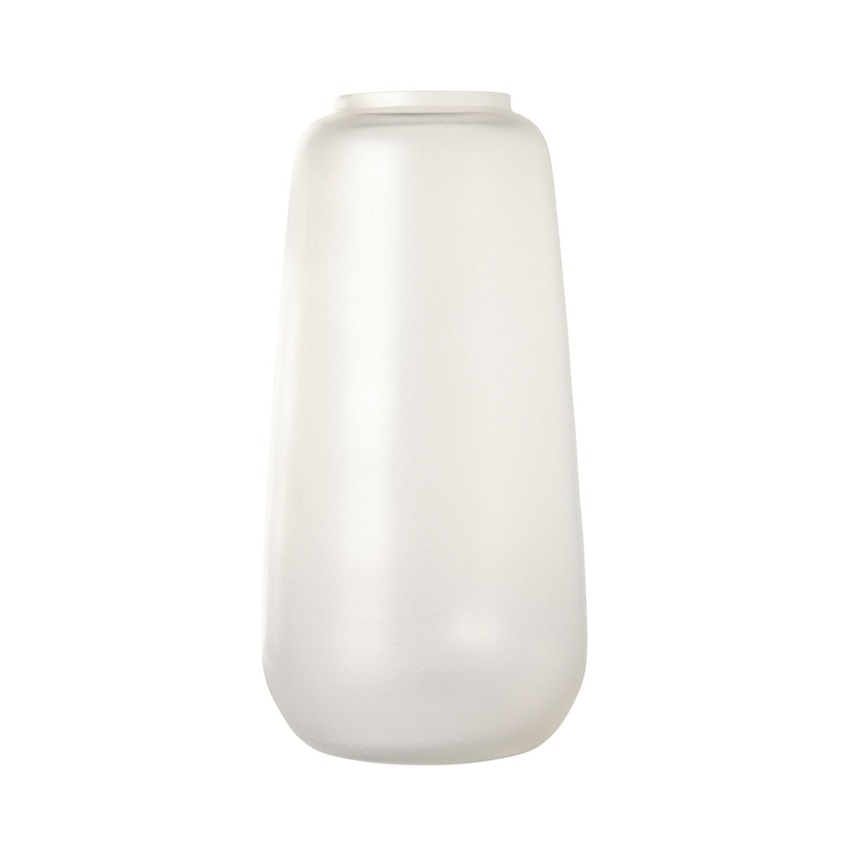 Tundra Frosted Vase 12x12x25cm