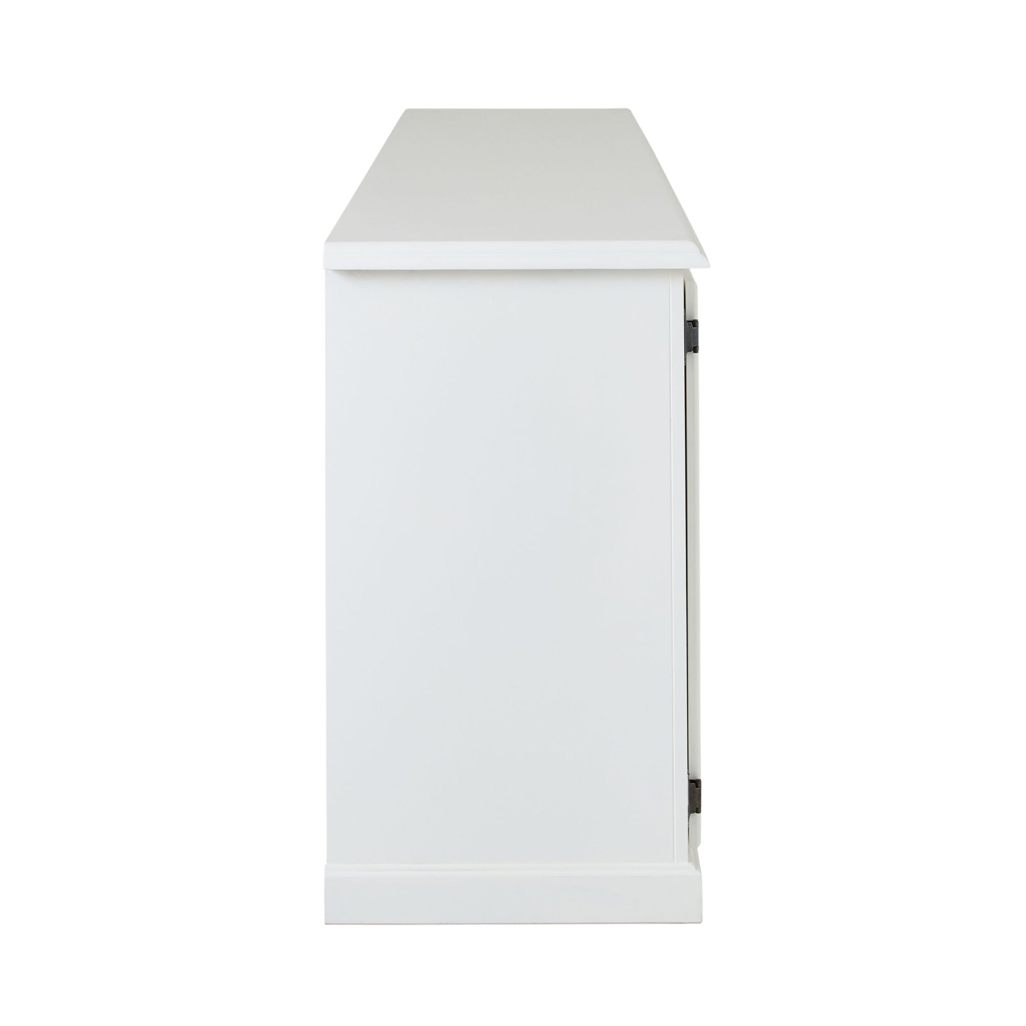 Armand 4 Door Book Cabinet 240 x 83cm White