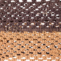 Julio Drum Cotton Rope Pendant Rust 50cm - SHADE ONLY