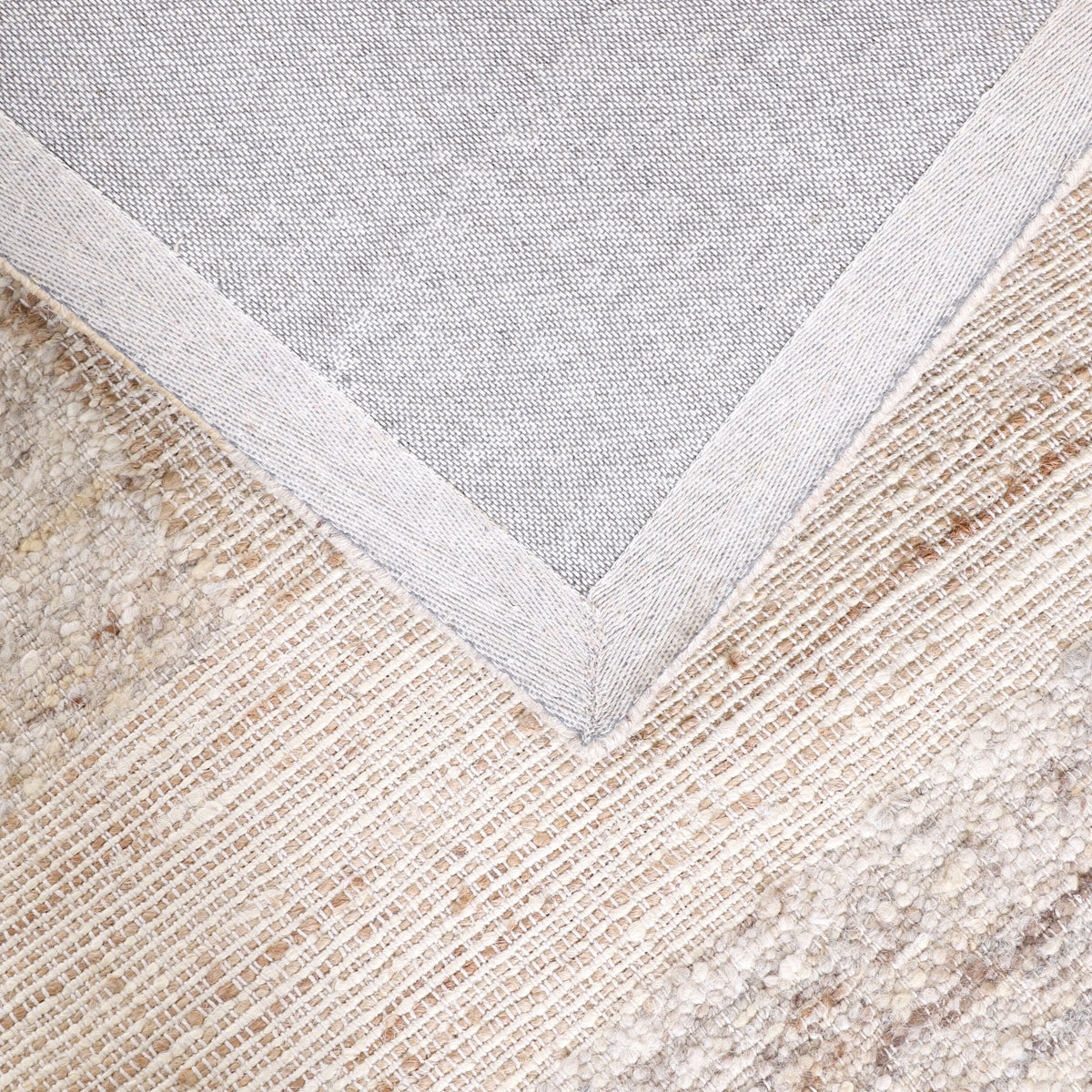 Sandstone Jute Wool Rug 150x240cm