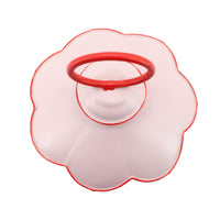 Hattie Scalloped Lantern Rose Smoke