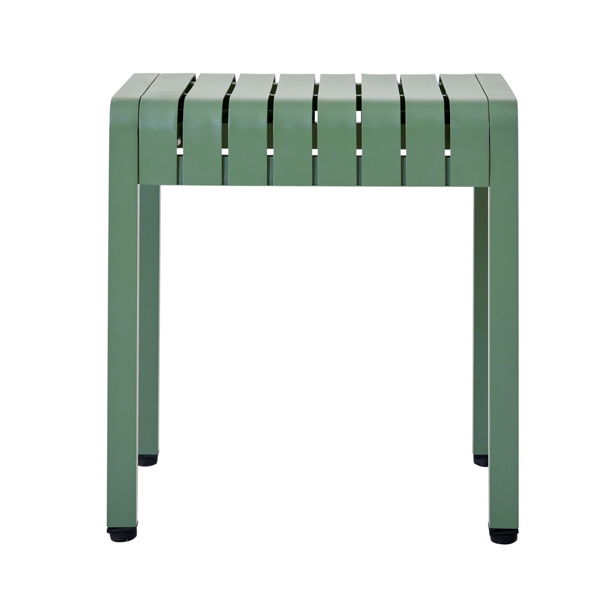 Tomi Alumnium Stool Moss Green