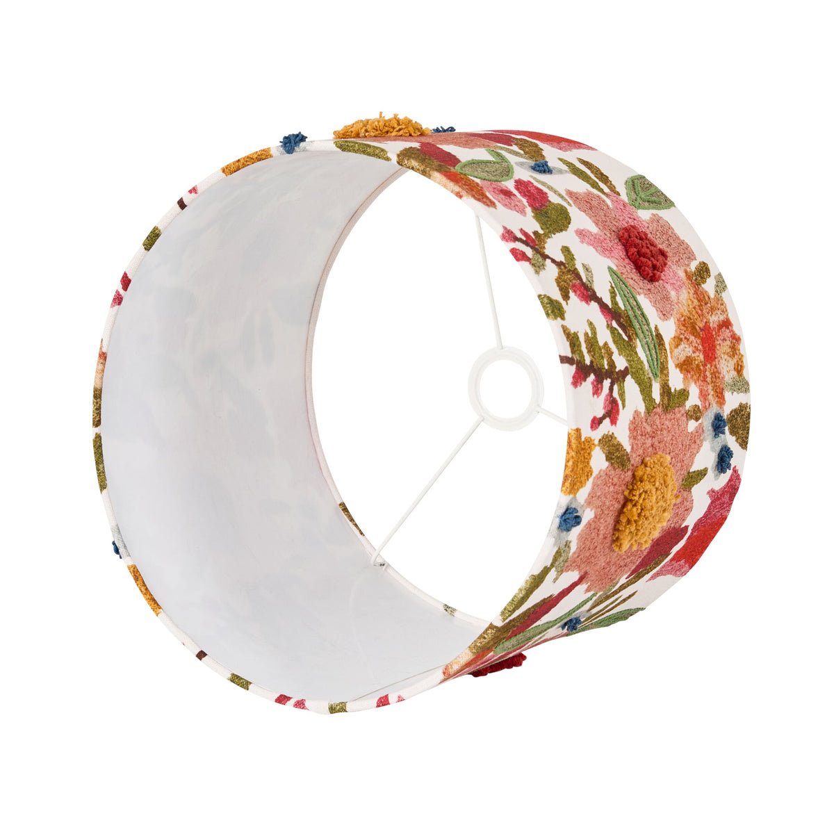 Embroidered Bloom Shade Multicoloured 35cm