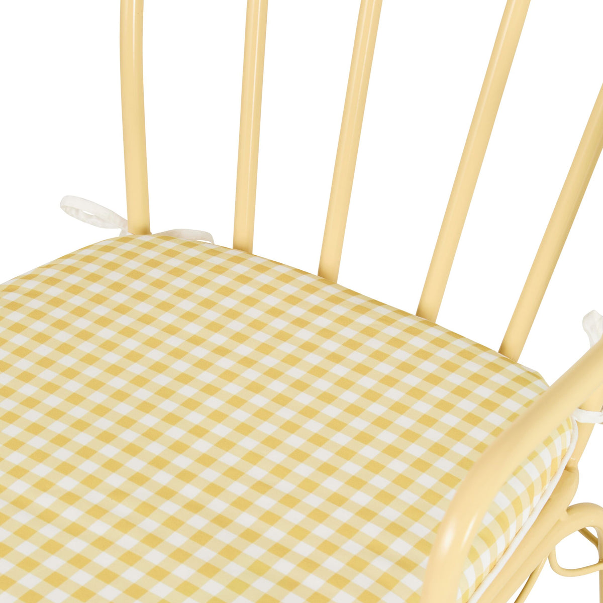 Bonnie Cushion Butter Yellow/White