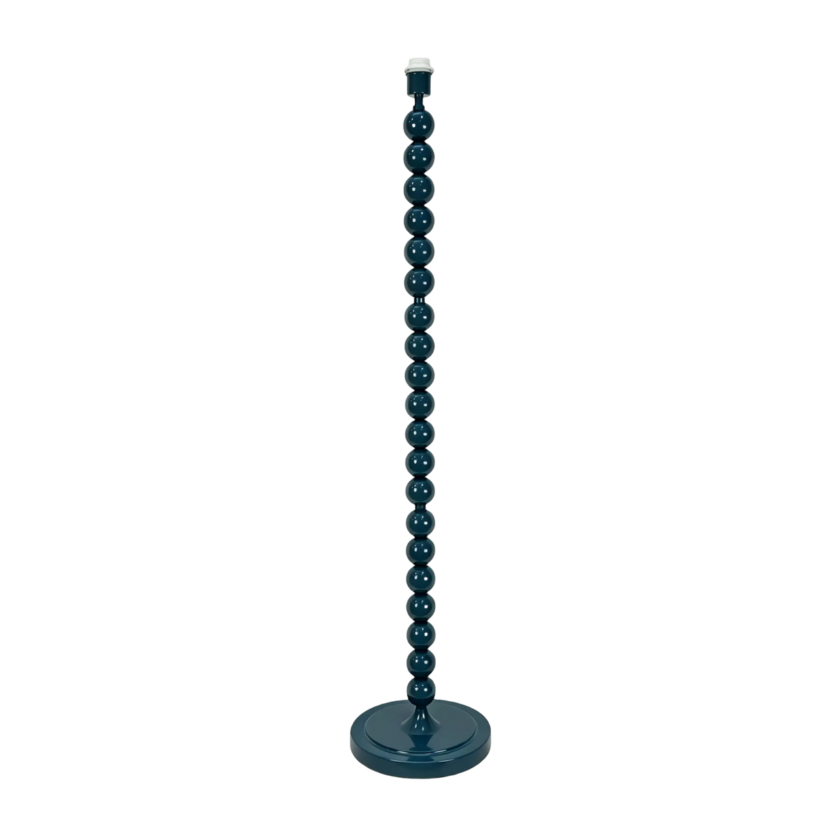 Carousel Metal Floor Lamp Base Blue 129cm