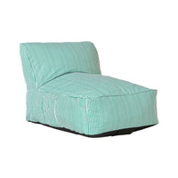 Jax Foam Filled Lounger Green Stripe