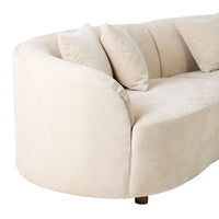 Alessa 4 Seater Sectional Sofa Oasis Dune