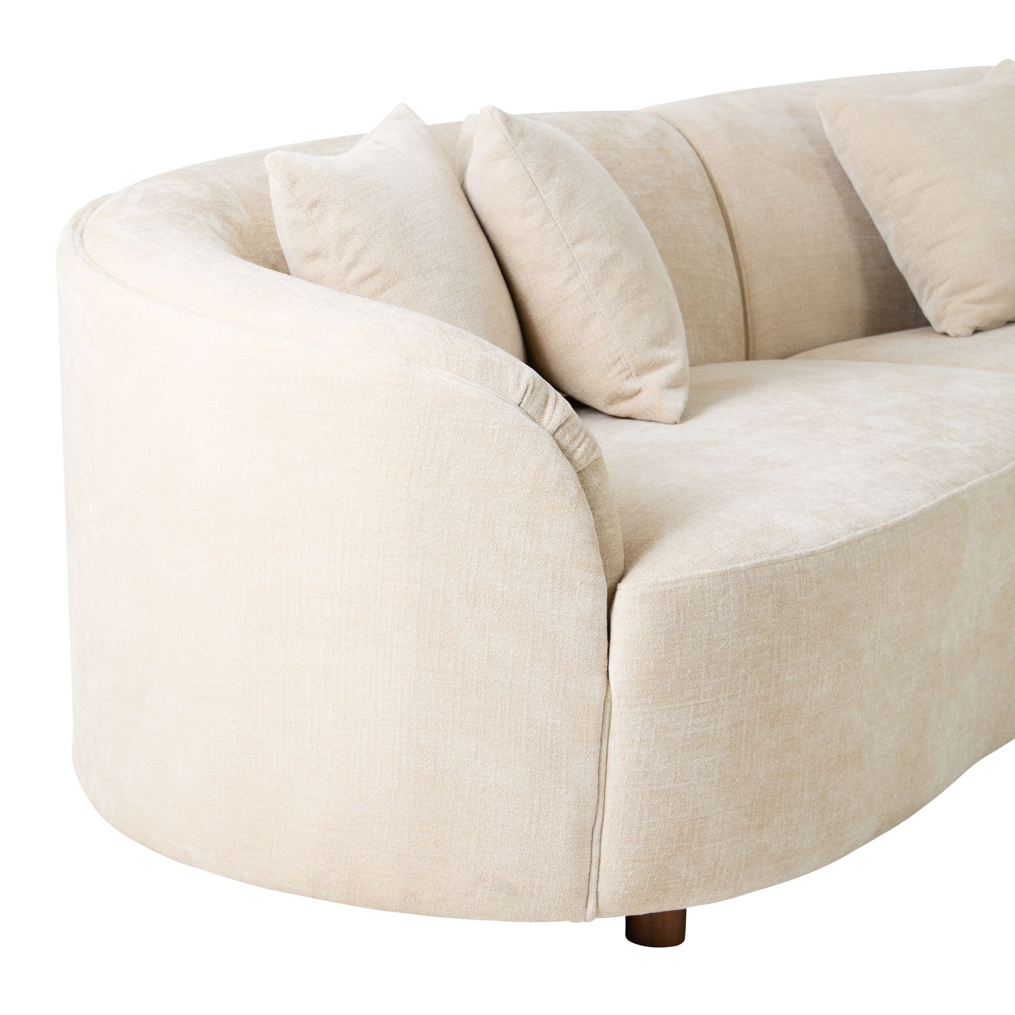 Alessa 4 Seater Sectional Sofa Oasis Dune