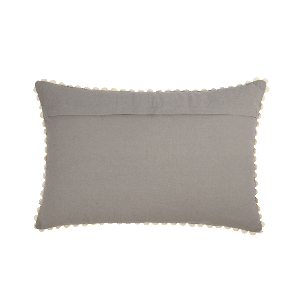 Luma Tile Embroidered Cushion Sky Blue 60x40cm
