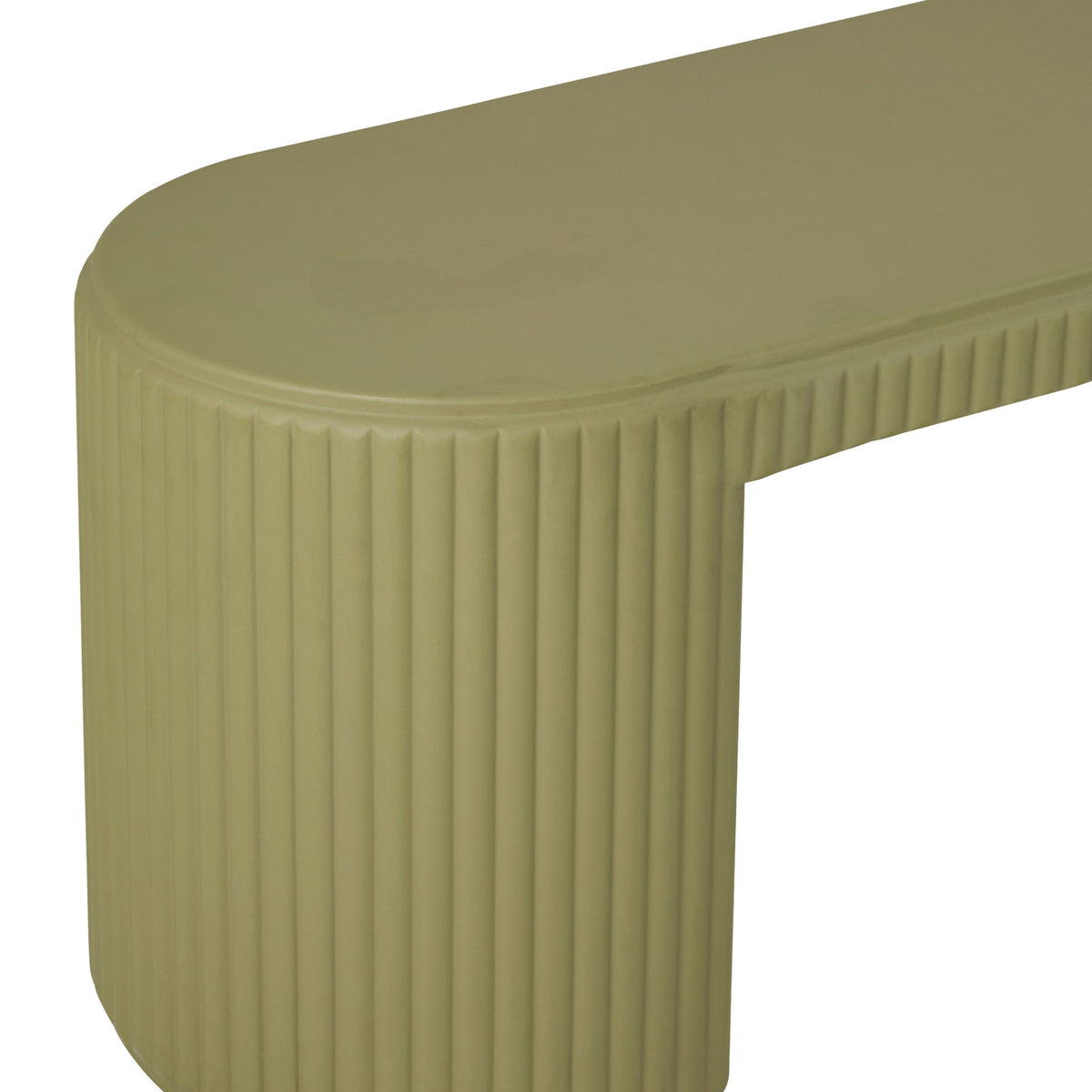 Ravello Ripple Bench 200cm Olive