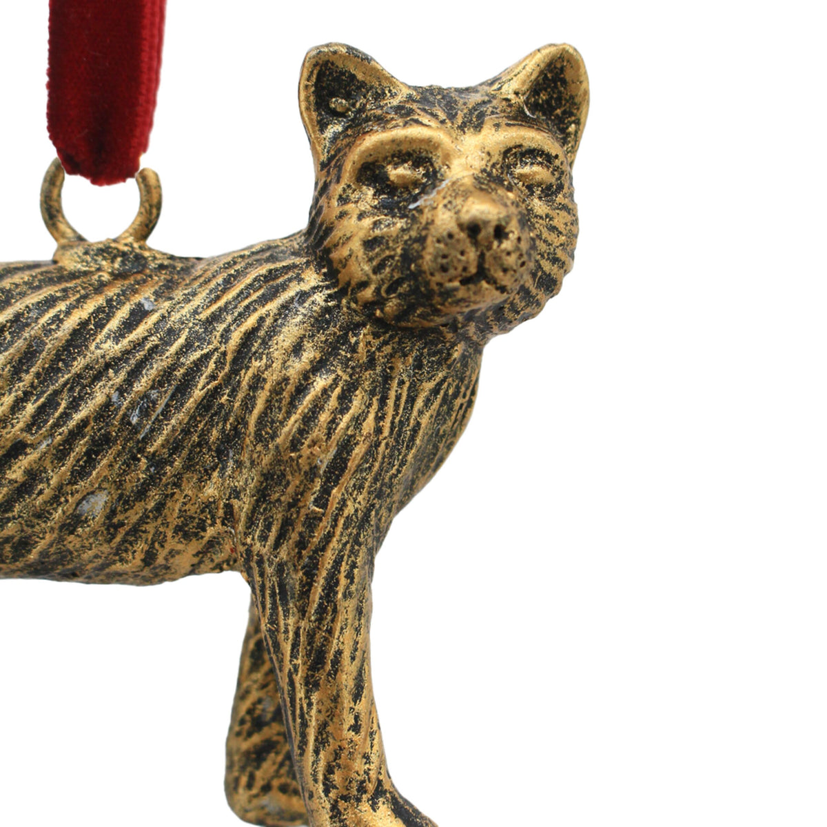 Heirloom Tabby Cat Christmas Ornament