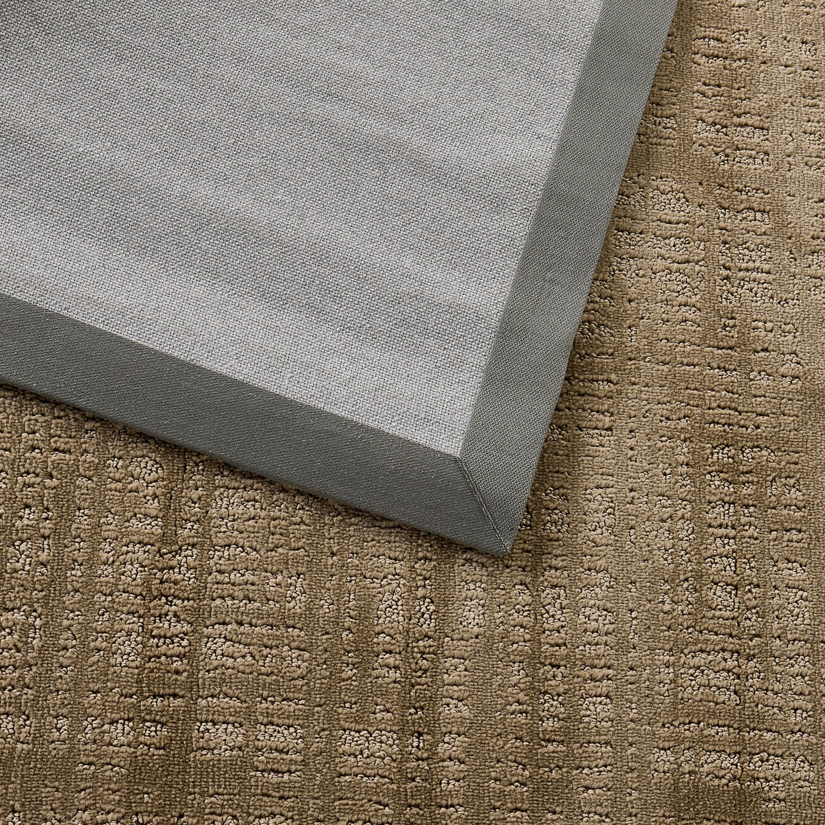 Crosshatch Handtufted Rug Caramel 160x240cm
