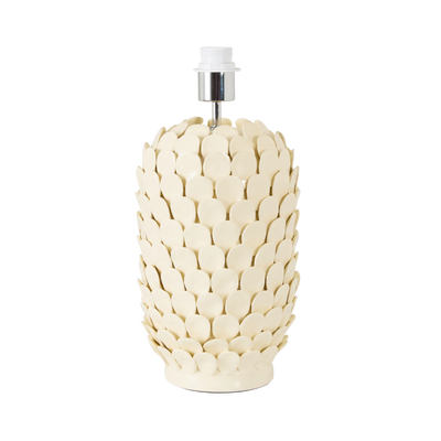 Seascale Table Lamp Ivory Base Only 21x30cm