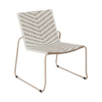 Maddie Occasional Chair Taupe/White