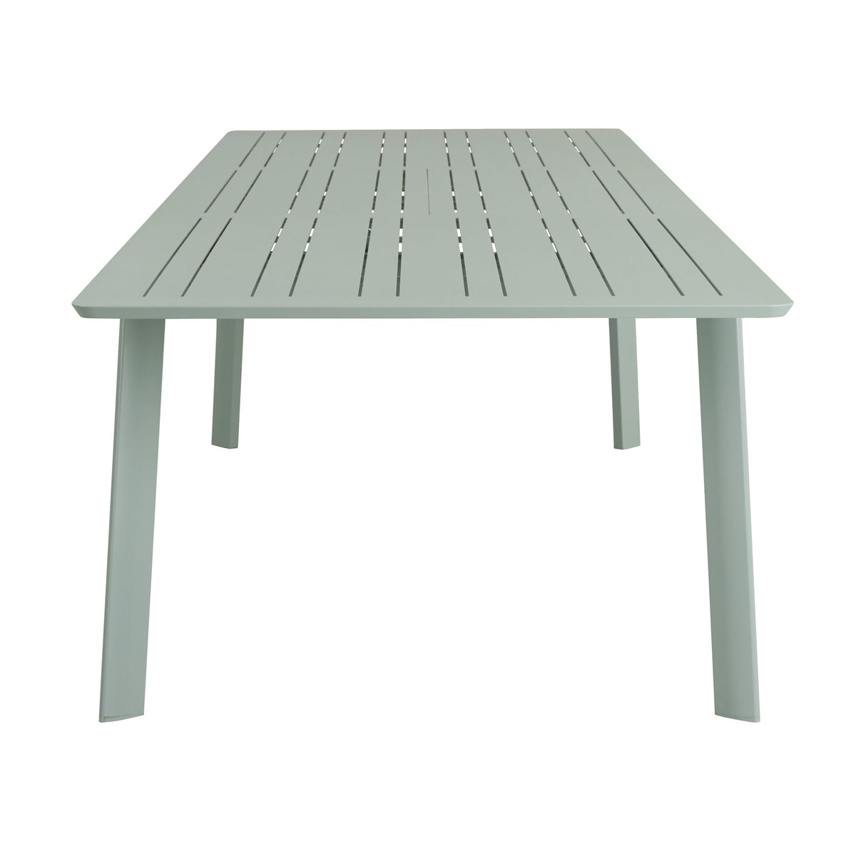Santana Aluminium Dining Table 260cm (Extends to 370cm) Steely Green