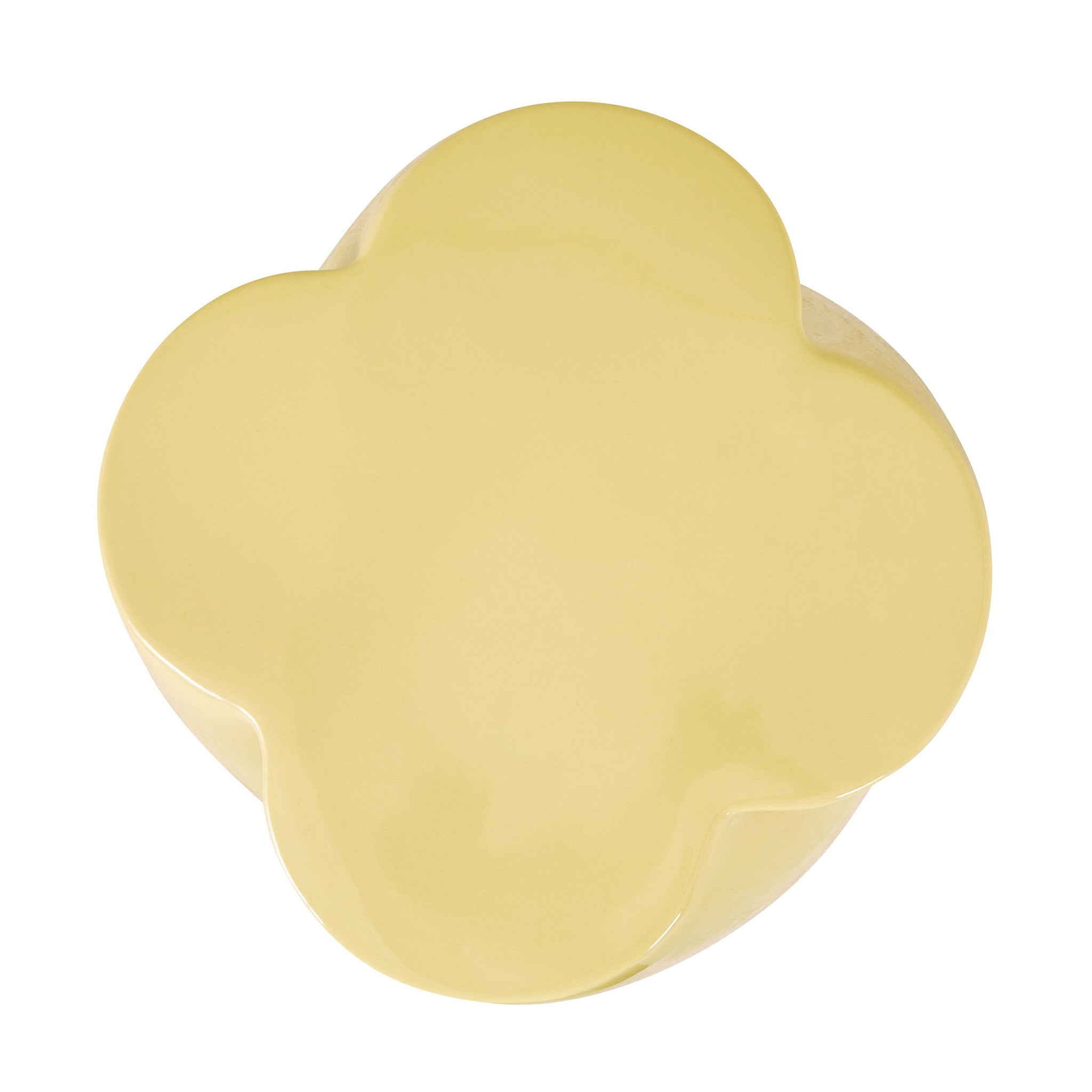 Swirl Stool Butter Yellow