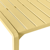 Kace Outdoor Bar Table 140cm Butter Yellow