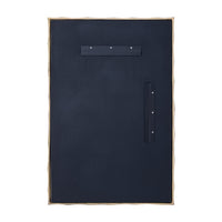 Gilded Bamboo Metal Mirror 76cm