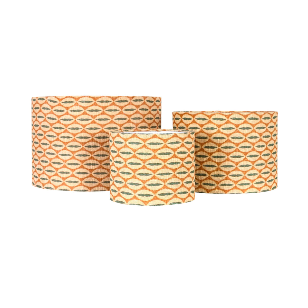 Drum Shade Yellow 45x30cm