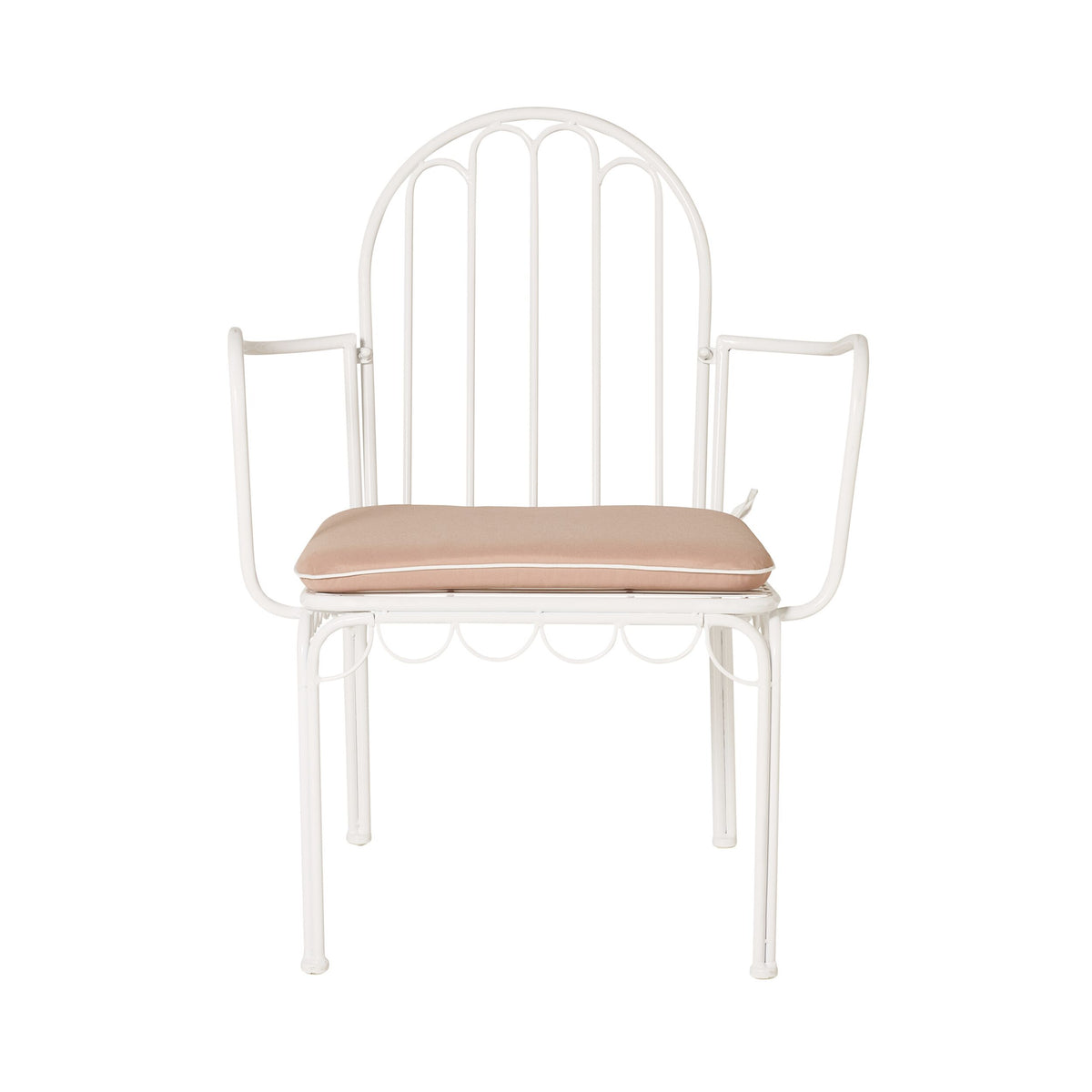 Bonnie Occasional Chair with Cushion White