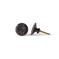 Atwood Carved Flower Knob 4.5cm